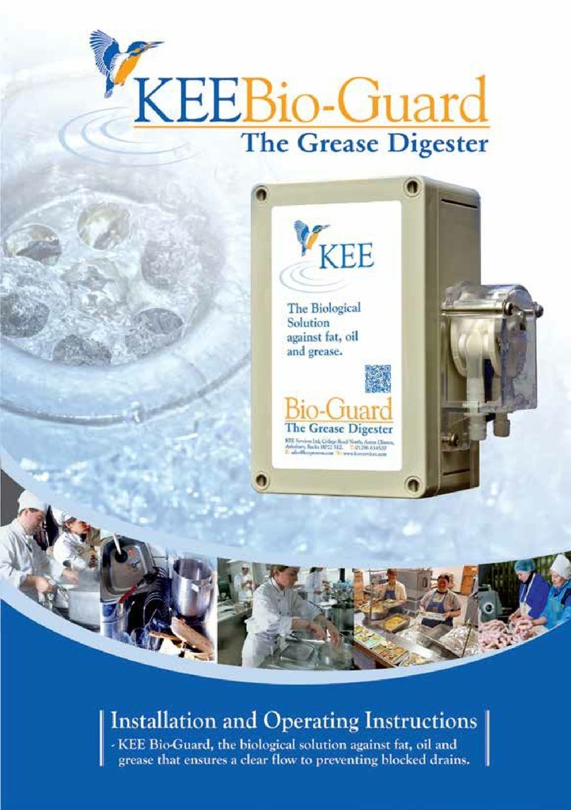 Kee Bio-Guard Installation and operating instructions