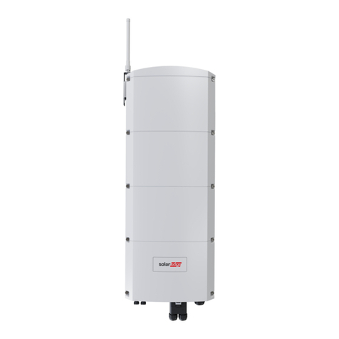 SolarEdge Home Hub Inverter Three Phase User manual