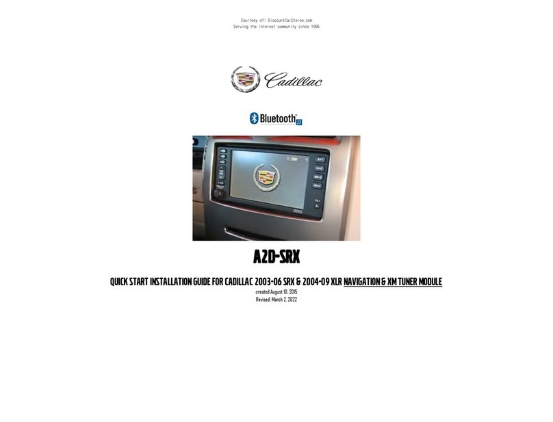 Discount Car Stereo A2D-SRX manual