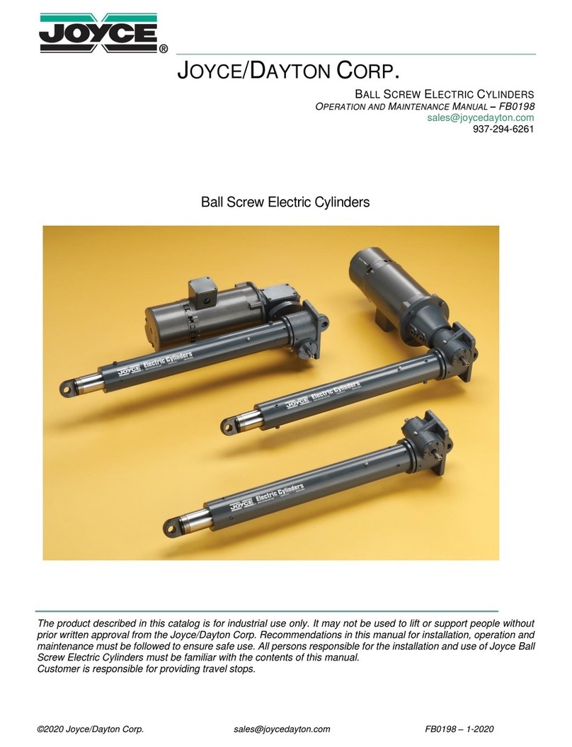 JOYCE ECBL65 manual