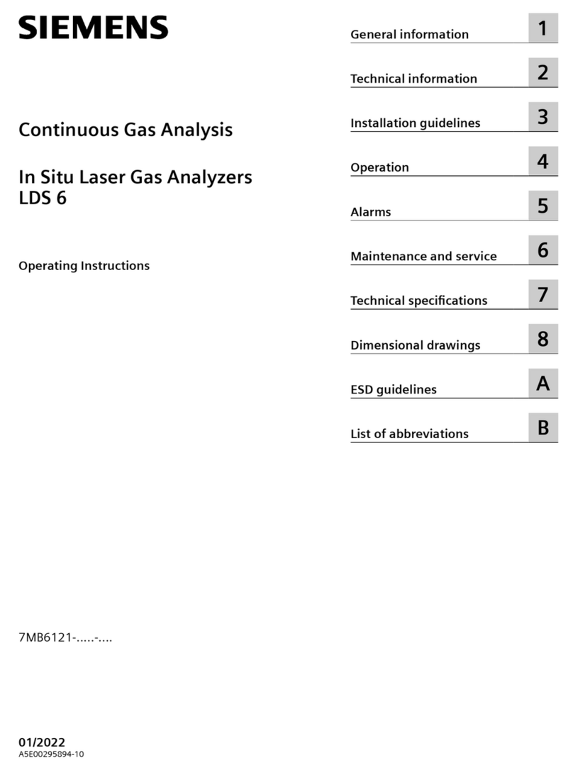 Siemens LDS 6 operating instructions
