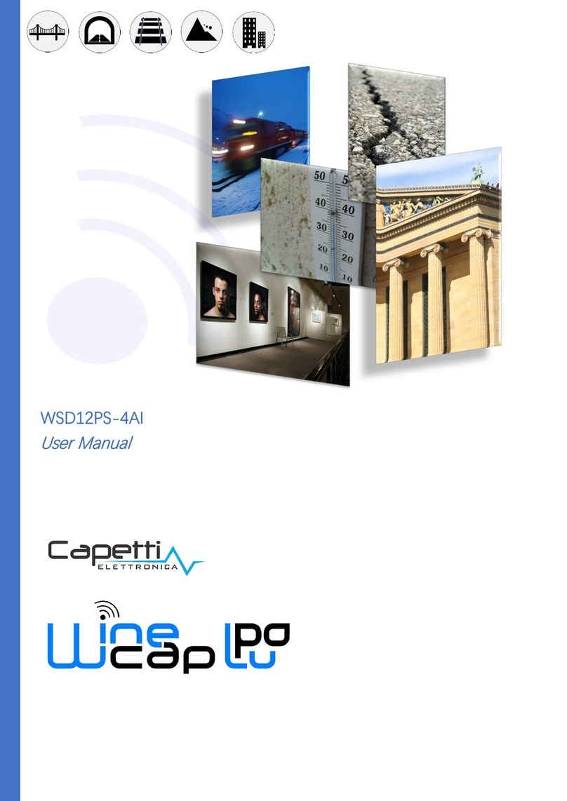Capetti Elettronica WSD12PS-4AI User manual