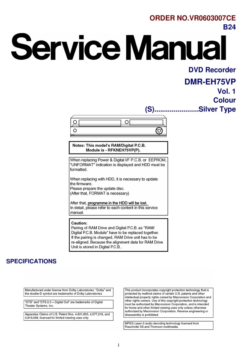 Panasonic DMR-EH75VP User manual