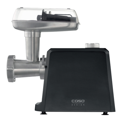 CASO DESIGN FW 2500 User manual