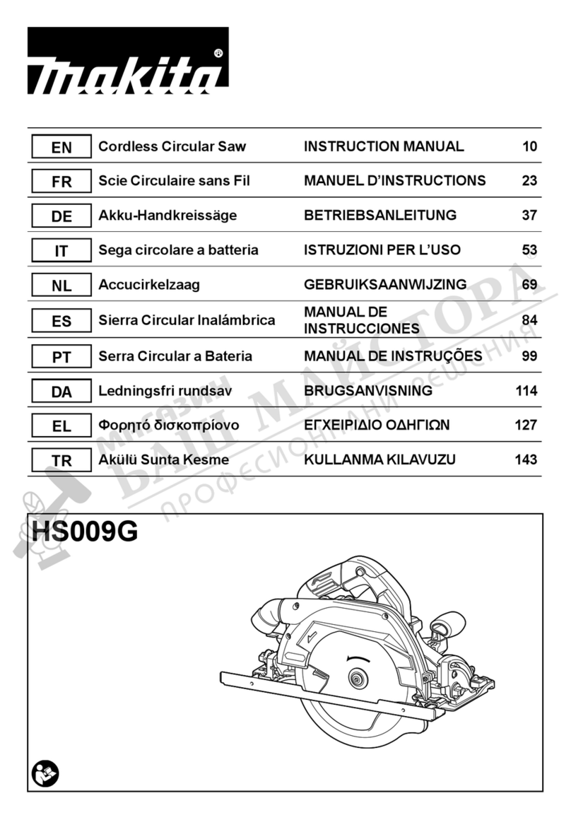 Makita HS009G User manual