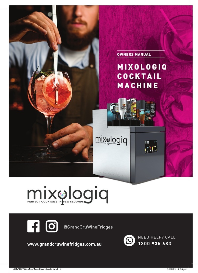 mixologiq MIXO TWO owner's manual