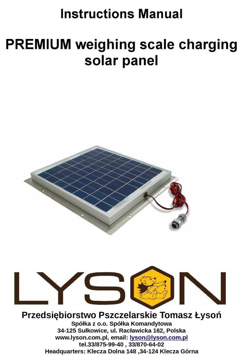 LYSON W3118 instruction manual LYSON W3118 instruction manual