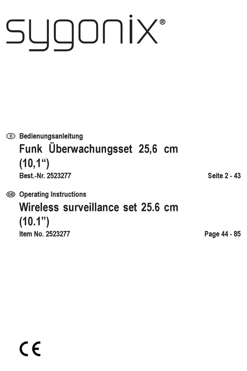 Sygonix 2523277 operating instructions