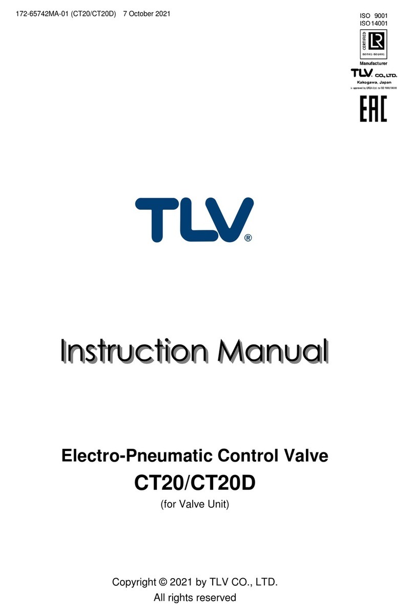 TLV CT20 User manual