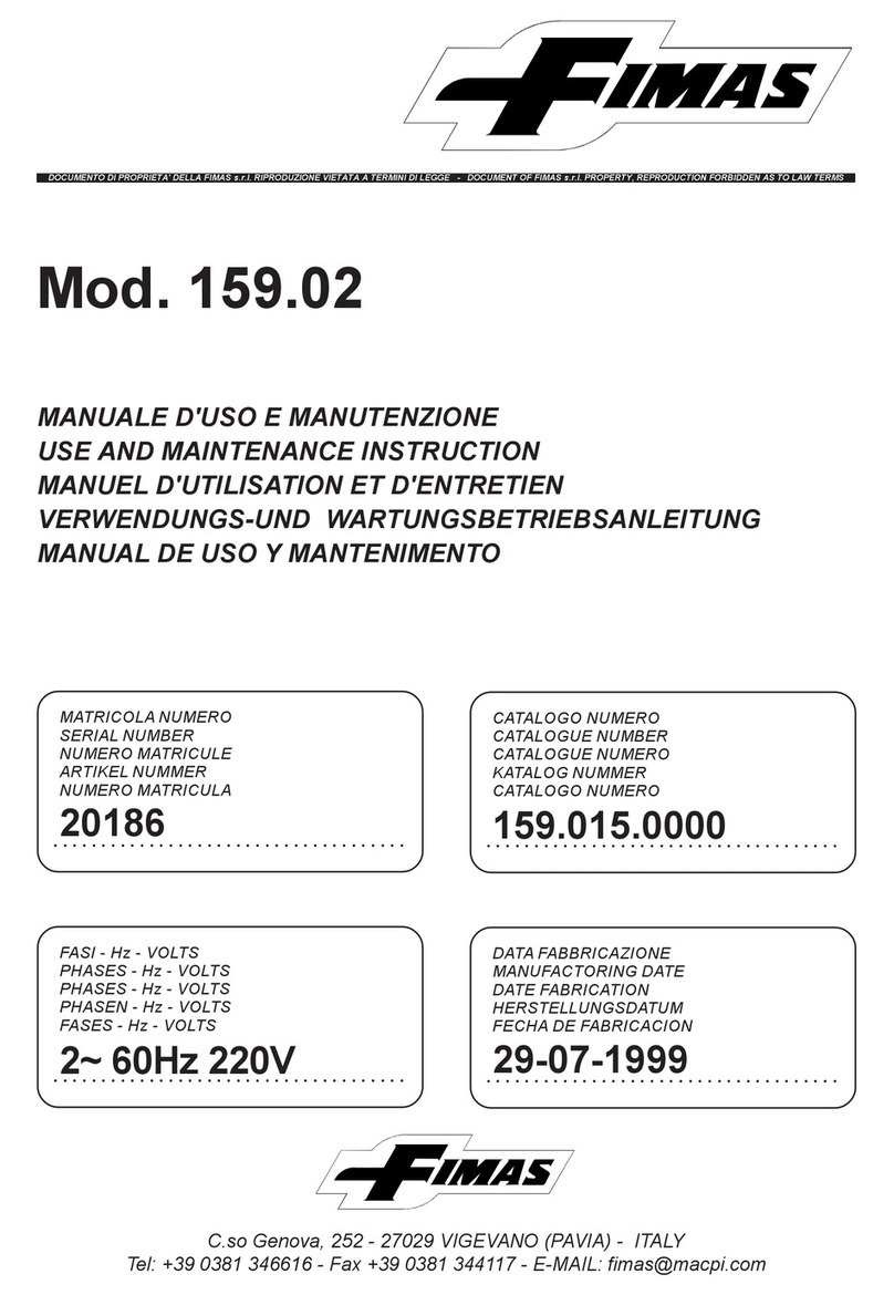 Fimas 159.02 User guide