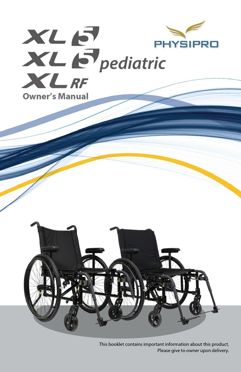 Physipro XL 5 User manual