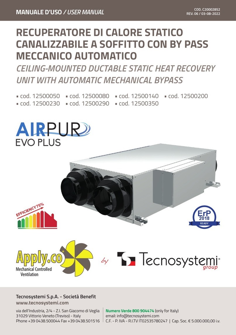 Tecnosystemi EVO PLUS 300E User manual