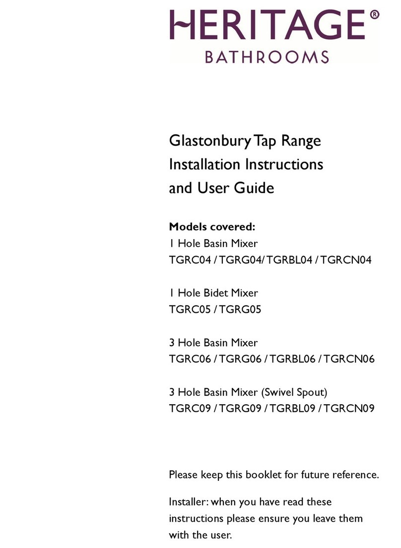 Heritage Bathrooms Glastonbury TGRC04 manual