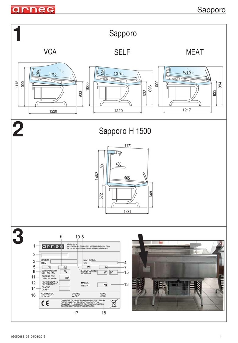 Arneg Sapporo VCB-SELF User manual