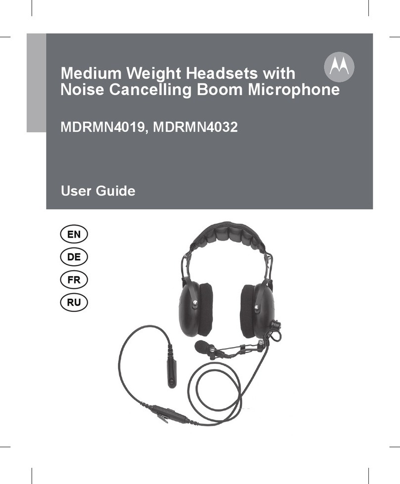 Motorola solutions MDRMN4019 user guide