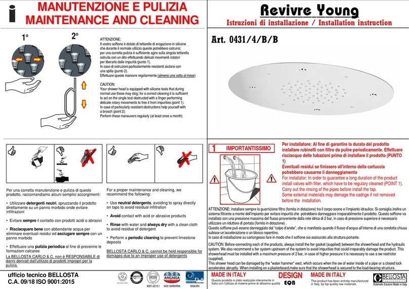 BELLOSTA Revivre Young User manual