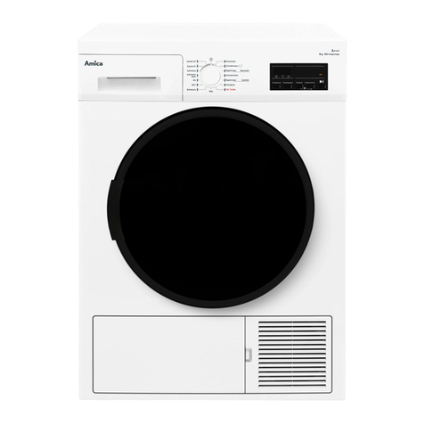 Amica WTP 489 031 quick start guide