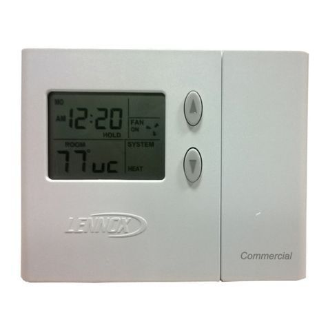 Lennox ComfortSense 3000 Series User manual