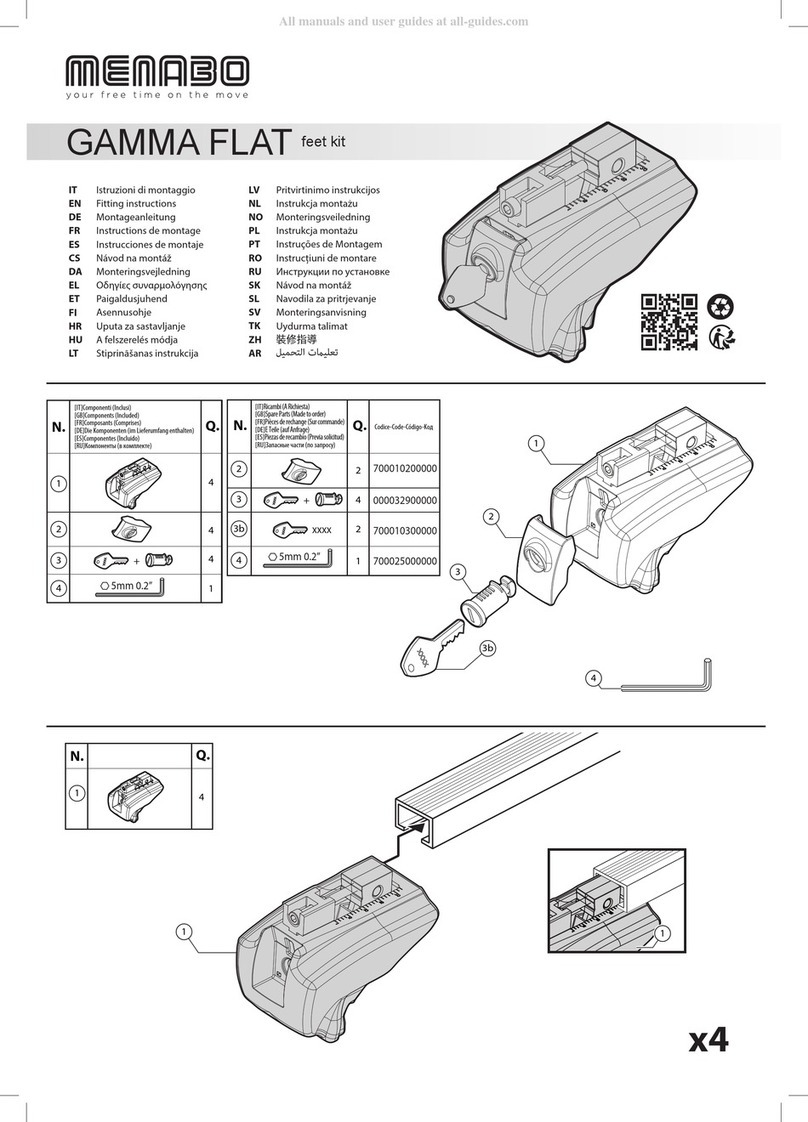 Menabo GAMMA FLAT User manual