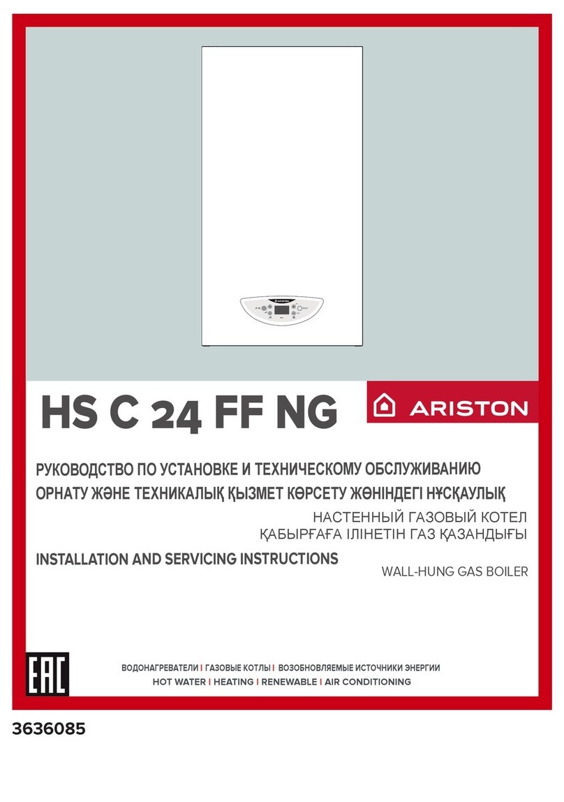 Ariston HS C 24 FF NG User manual Ariston HS C 24 FF NG User manual