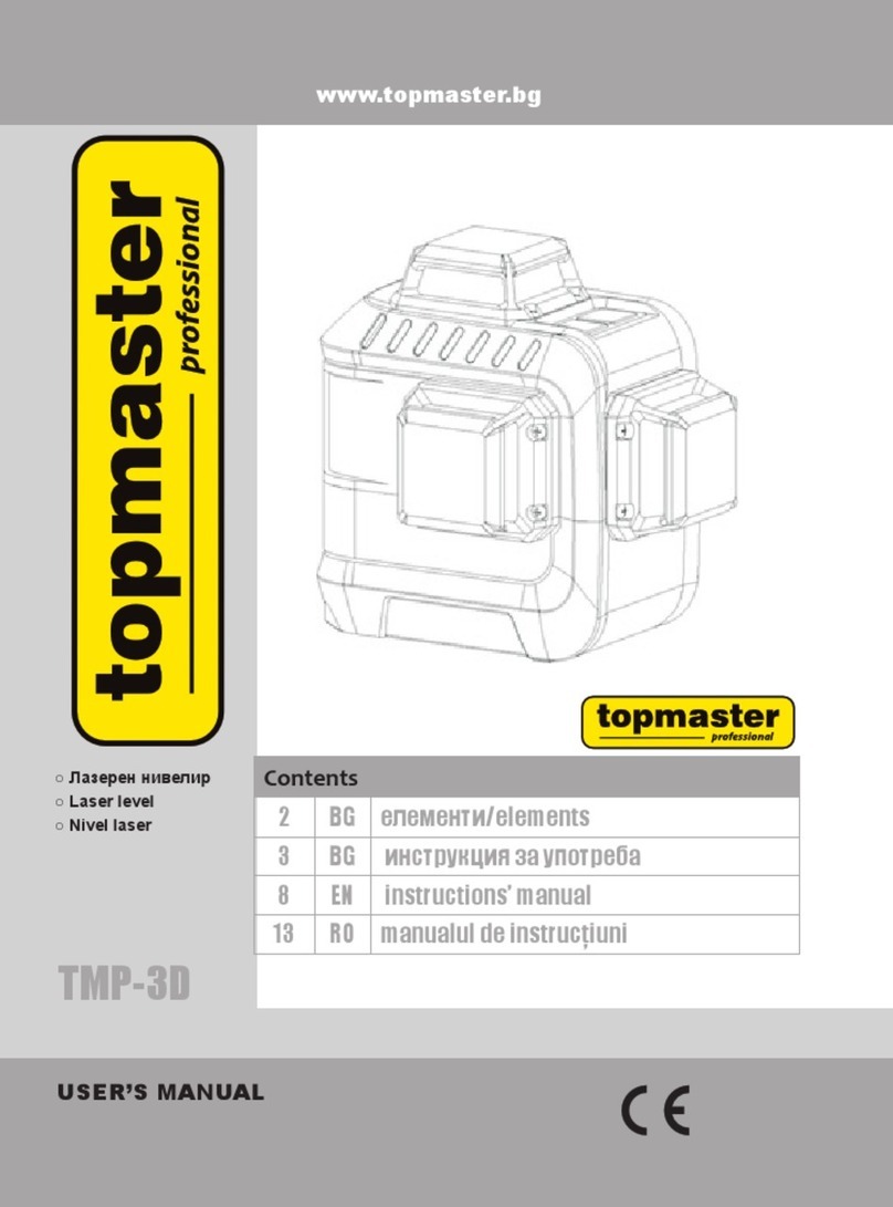 topmaster professional TMP-3D user manual