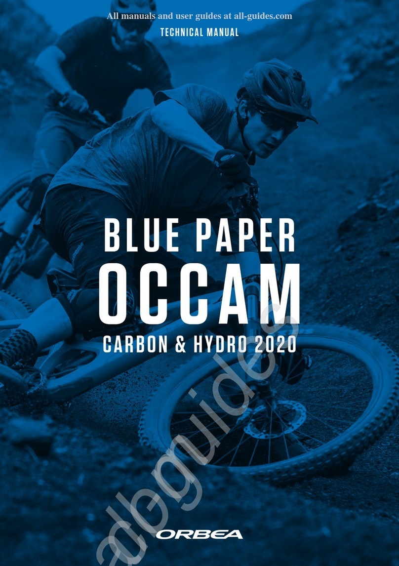 Orbea OCCAM CARBON 2020 User manual