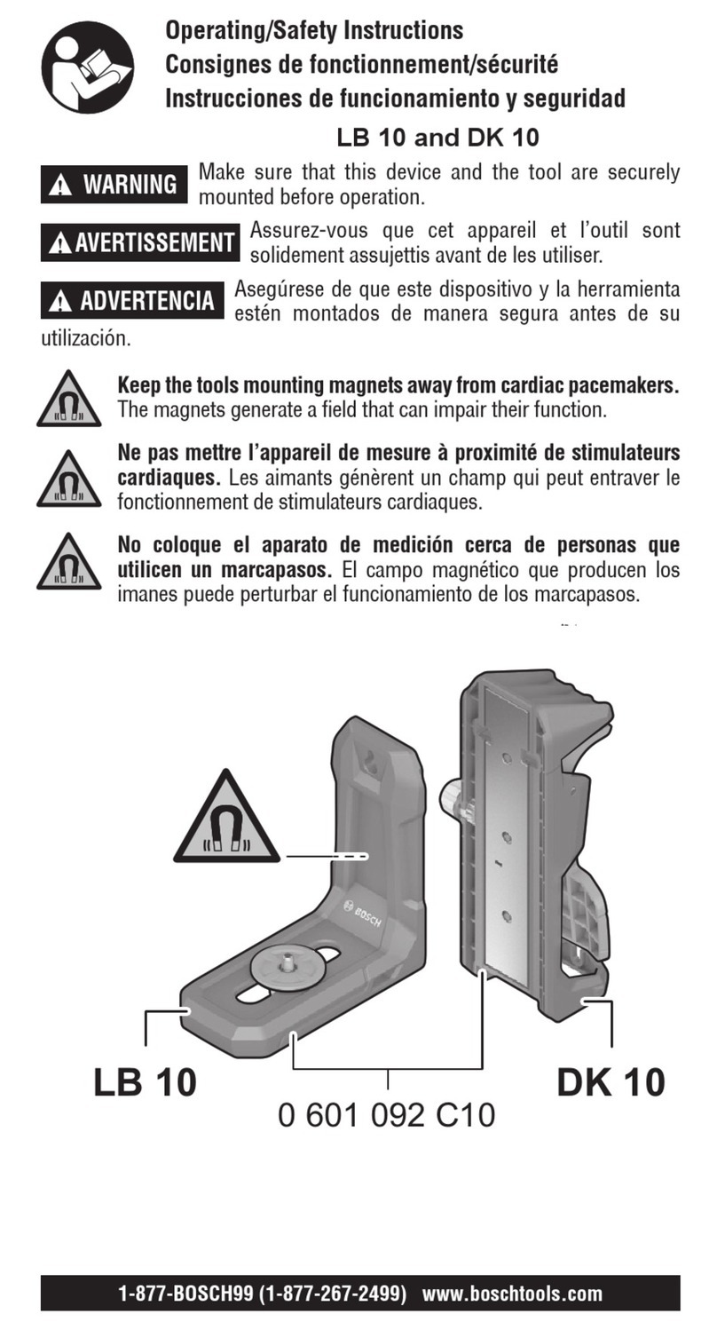 Bosch LB 10 Assembly instructions
