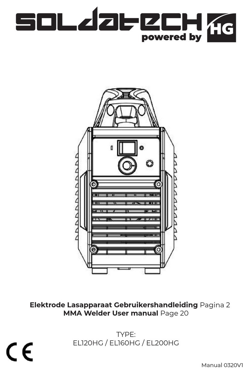HG soldatech EL120HG user manual