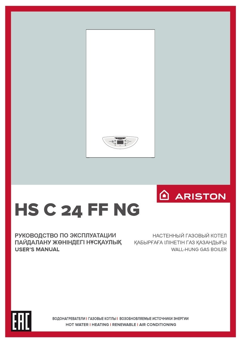 Ariston HS C 24 FF NG User manual Ariston HS C 24 FF NG User manual