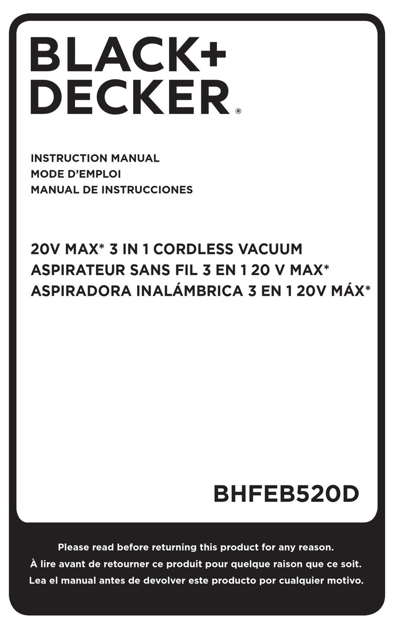 Black & Decker BHFEB520D User manual