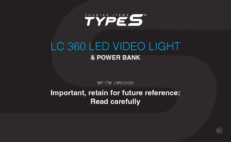 TypeS LC 360 user manual