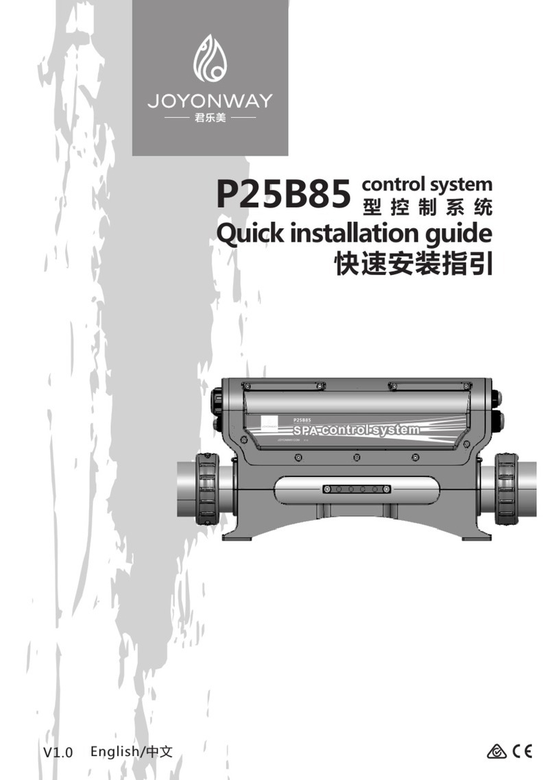 Joyonway P25B85 User manual