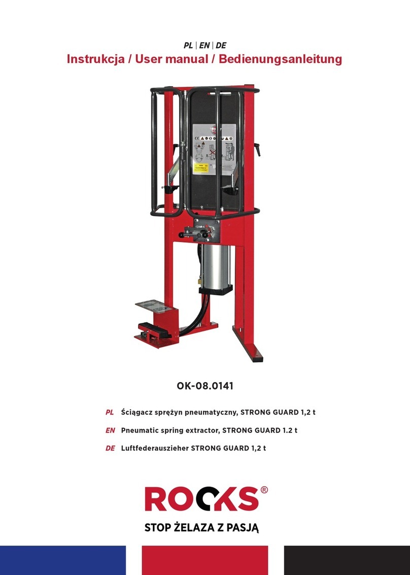 Rocks STRONG GUARD 1.2 t OK-08.0141 user manual