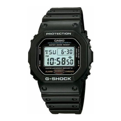 Casio 3523 User manual