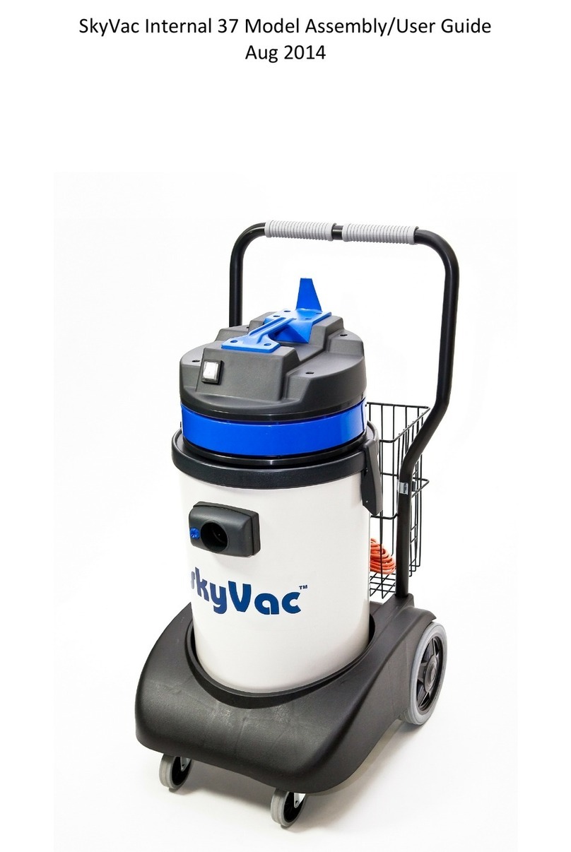 SkyVac Internal 37 Assembly & user's guide