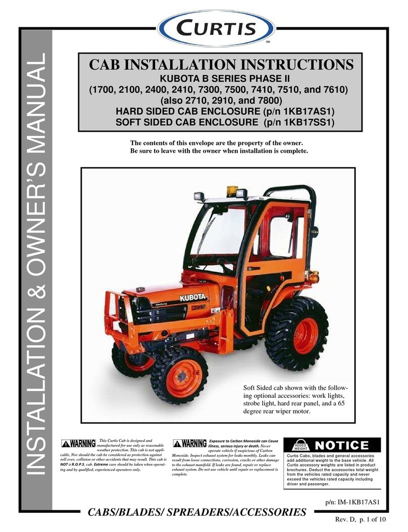 Curtis 1KB17AS1 Installation & owner's manual