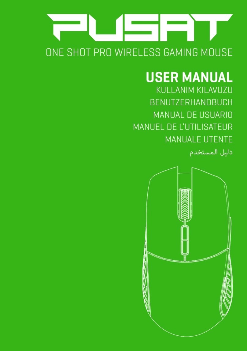 PUSAT ONE SHOT PRO user manual
