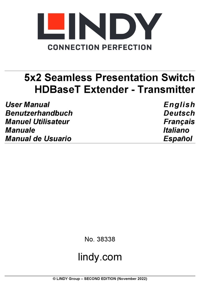 Lindy 38338 User manual
