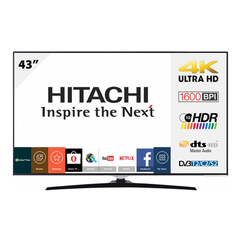 Hitachi 43HK6500 User manual