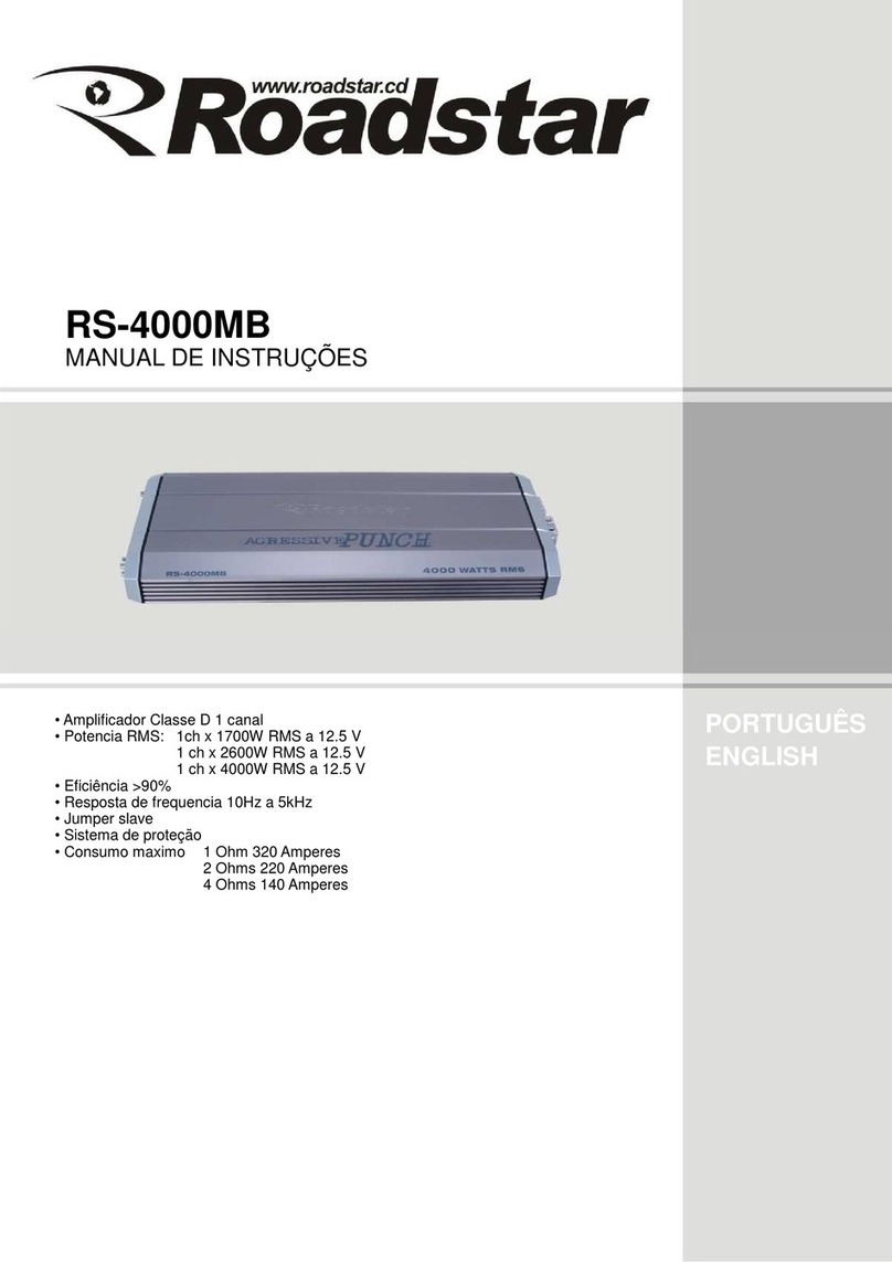 Roadstar RS-4000MB instructions