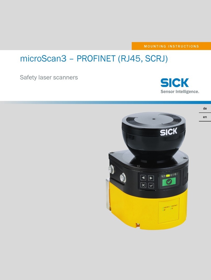 SICK microScan3 - EFI-pro User manual