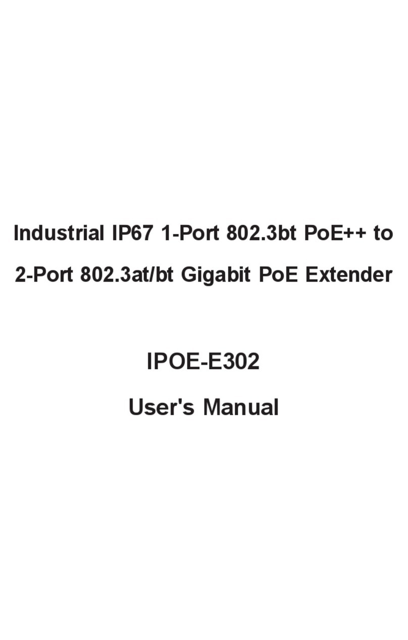 Planet IPOE-E302 User manual