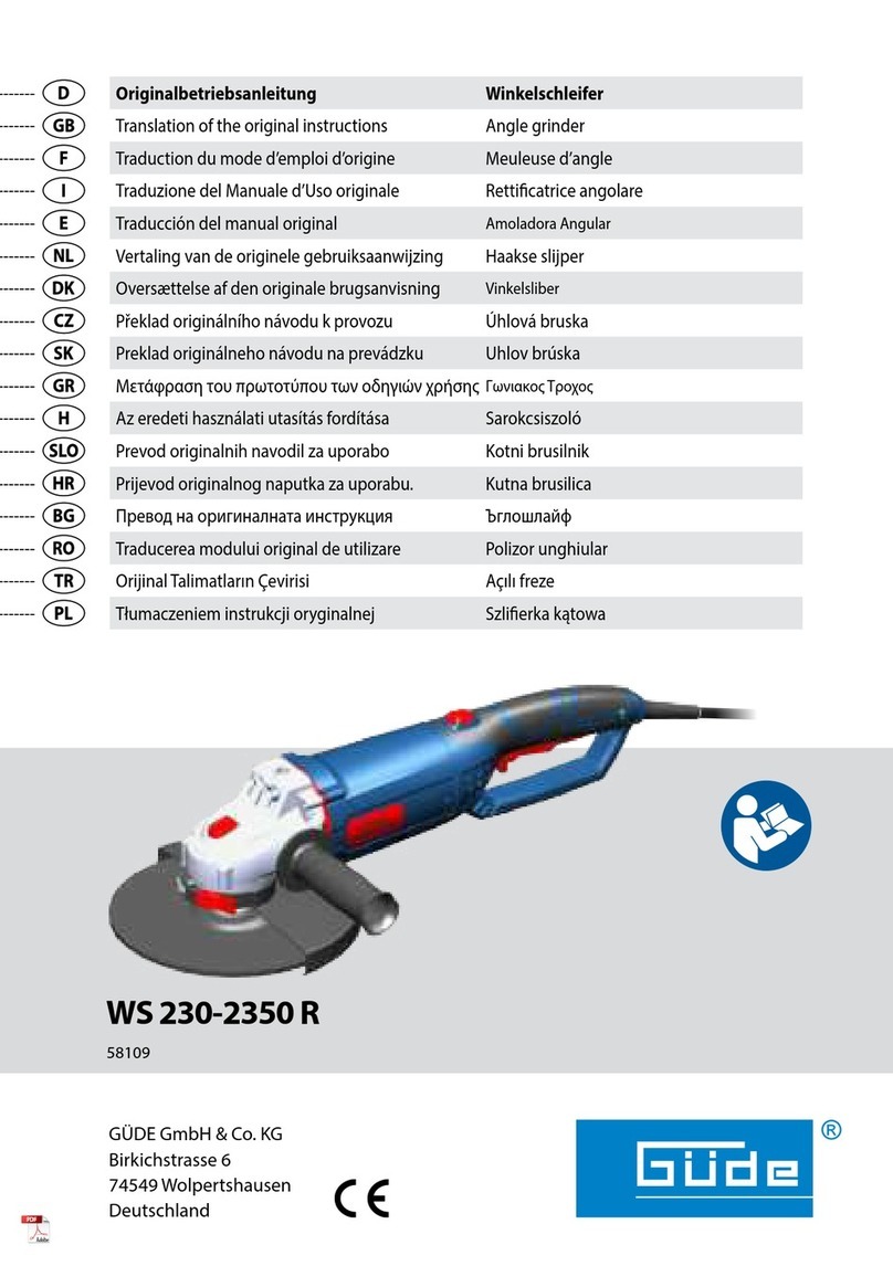 GÜDE WS 230-2350 R Translation of the original instructions