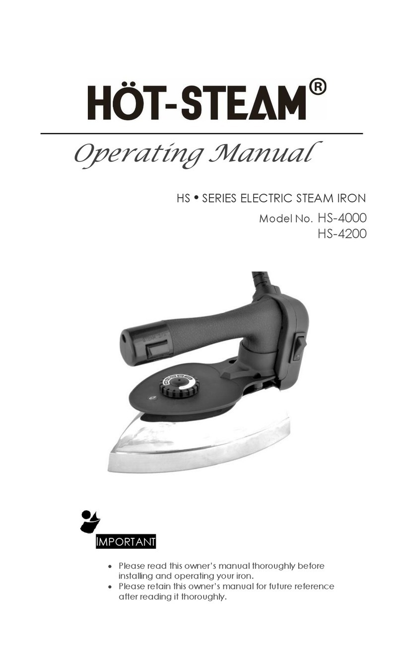 hot-steam HS Series operating manual