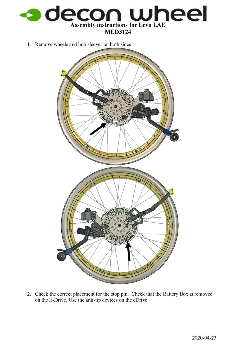 Decon wheel Levo LAE User manual Decon wheel Levo LAE User manual