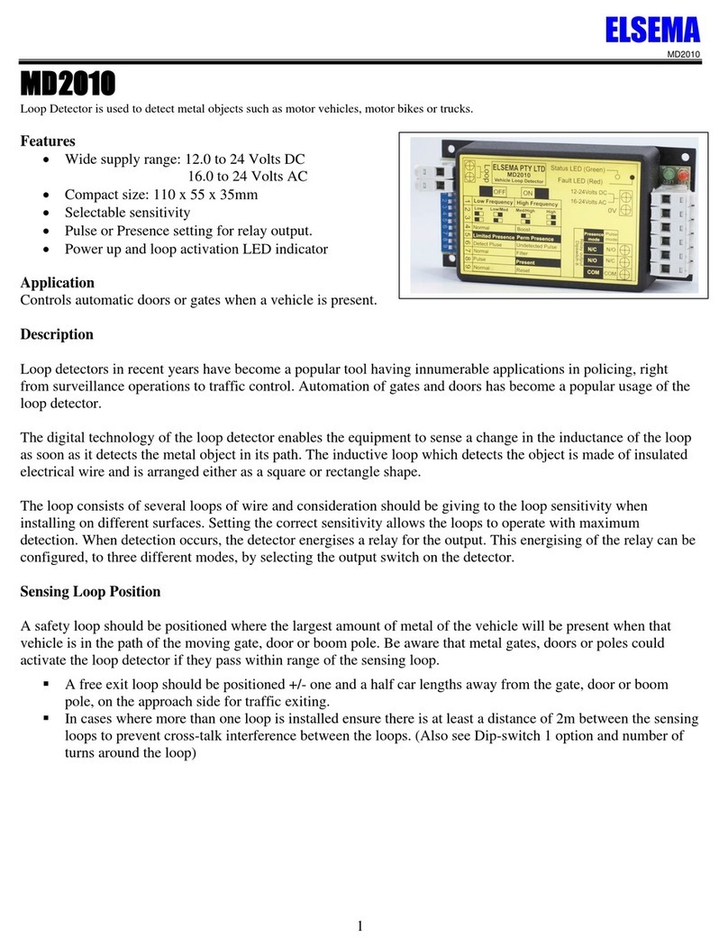 Elsema MD2010 manual