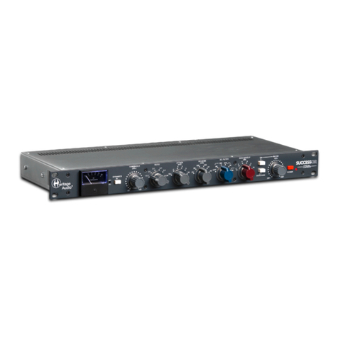 Heritage Audio SUCCESSOR User manual