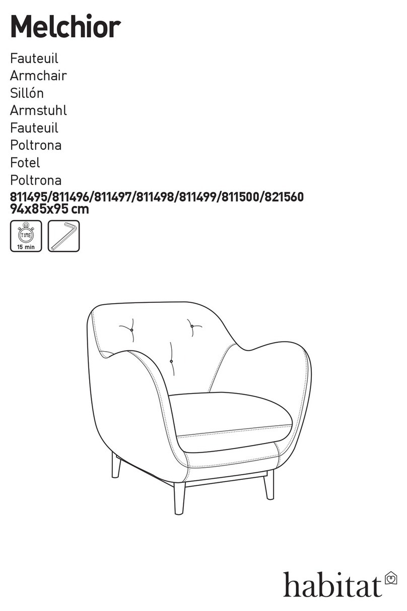 Habitat Melchior 811495 User manual Habitat Melchior 811495 User manual
