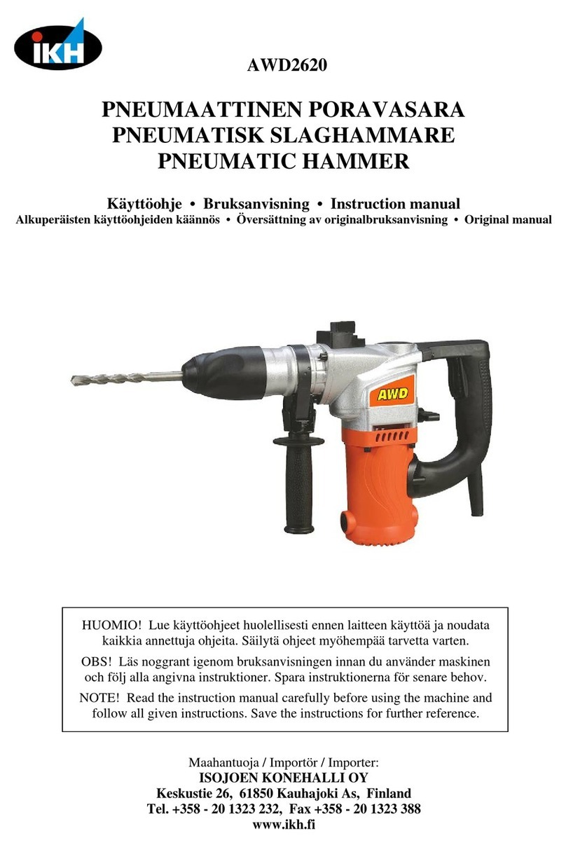 IKH AWD2620 User manual