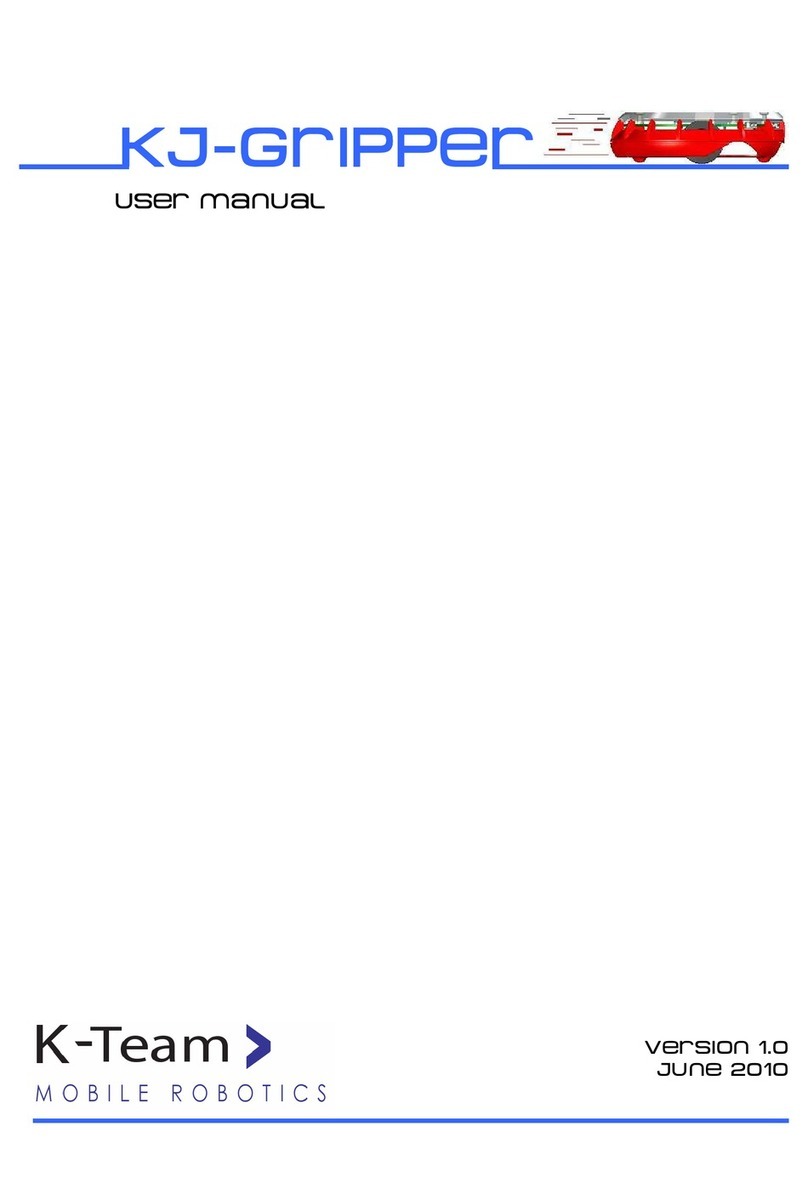 K-Team KJ-Gripper user manual